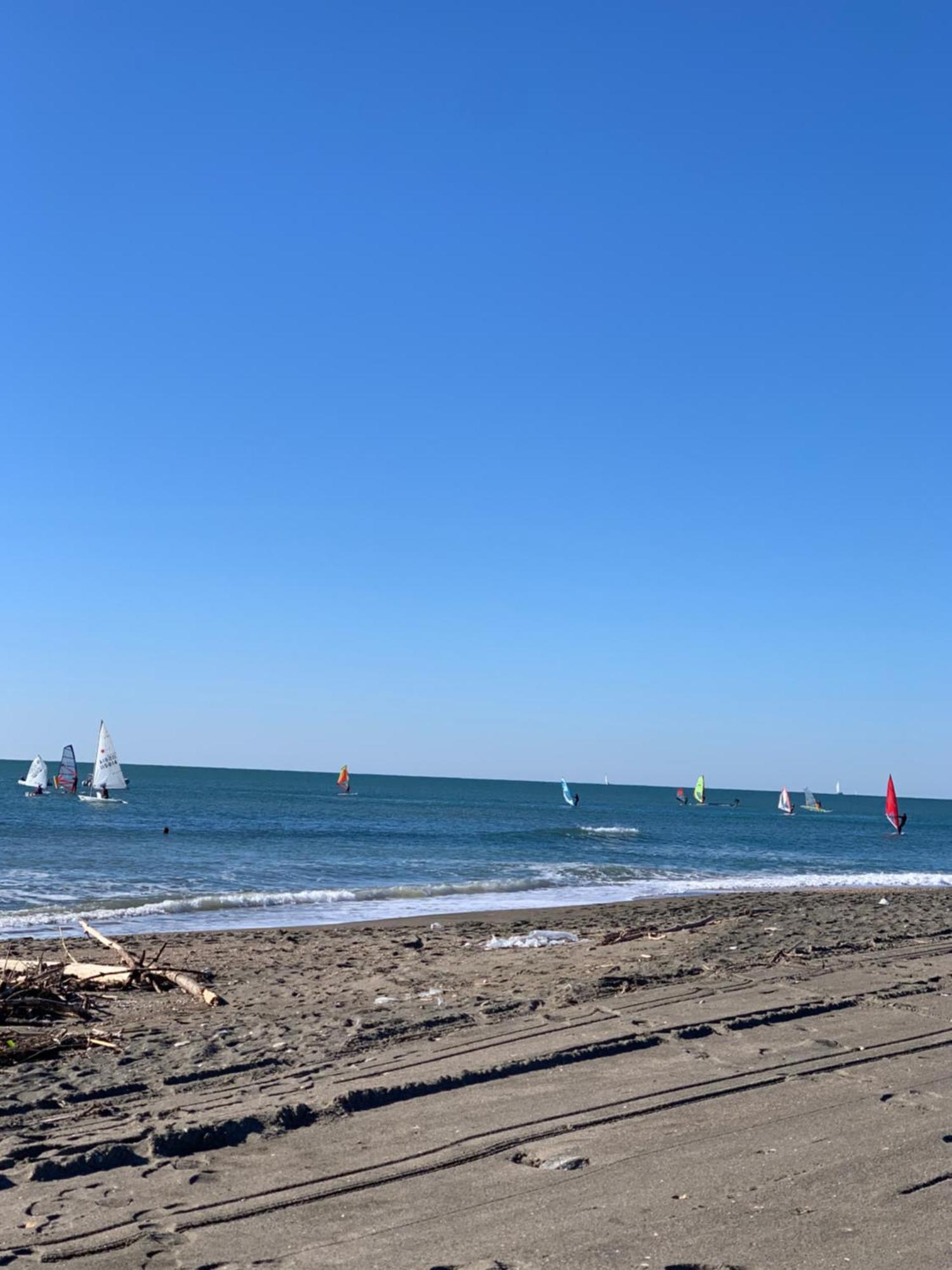Penthouse Salus Sea View Terrace Apartment Lido di Ostia Exterior photo